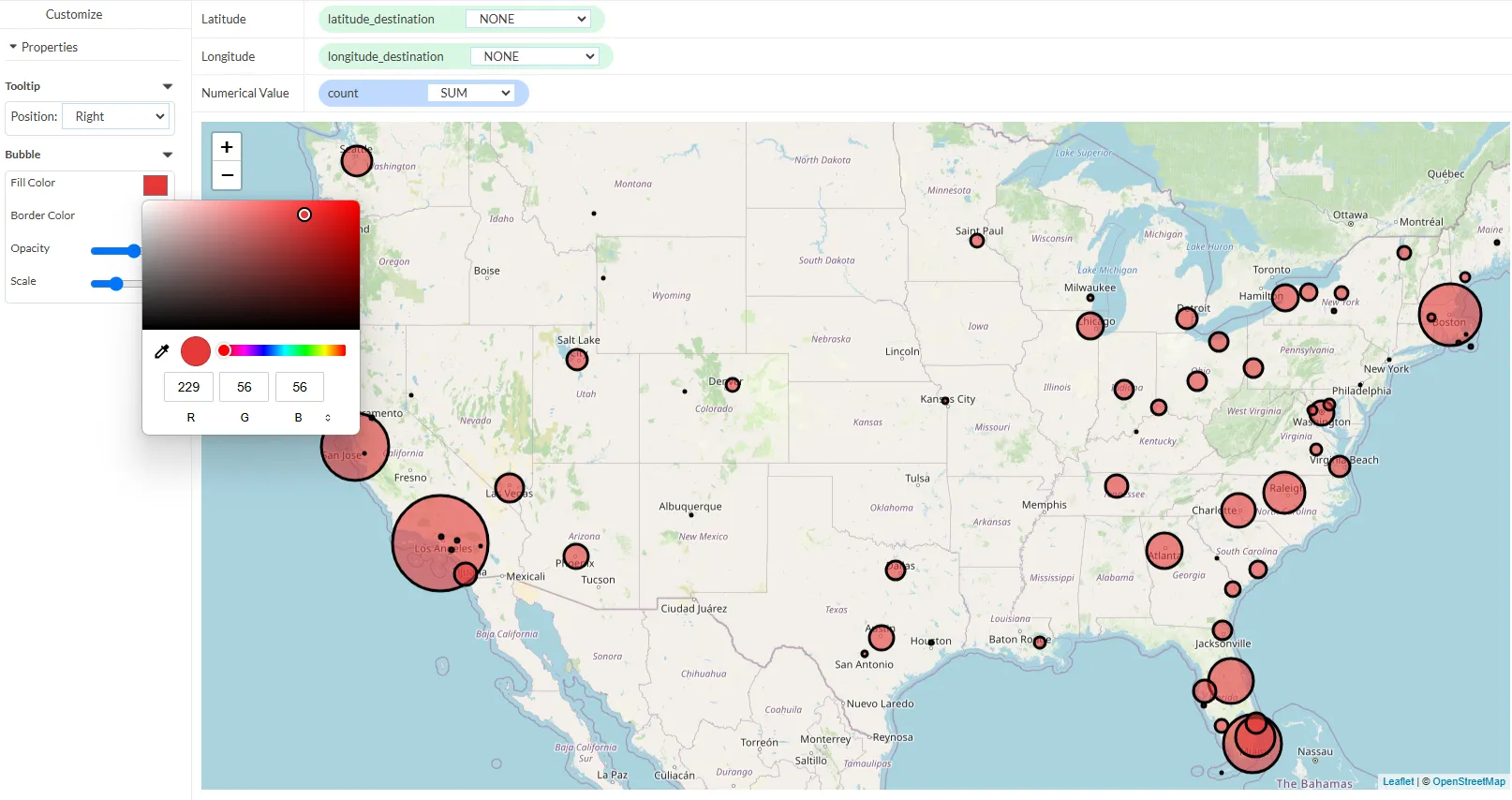 Geo Chart Customization 